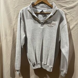 Ragwear Hampton Beach Medium NH Quarter Zip Sweatshirt – Coastal Vintage Style